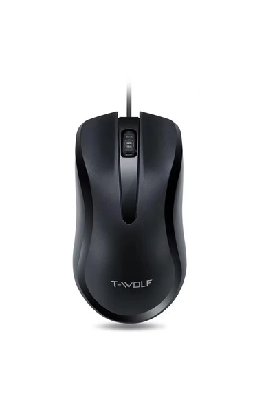 V12 Kablolu Mouse 1200 DPI Ergonomik USB Ofis Bilgisayar Mouse