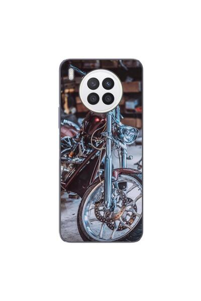 OEM Husa compatibila cu Huawei Nova 8i Silicon Gel Tpu Model Harley Garage