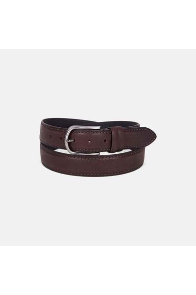 Desa Men's Brown Classic Leather Belt