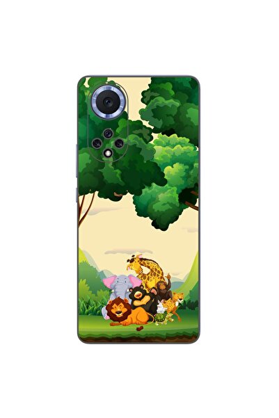 OEM Husa compatibila cu Huawei Nova 9 Silicon Gel Tpu Model Jungla cu Animale