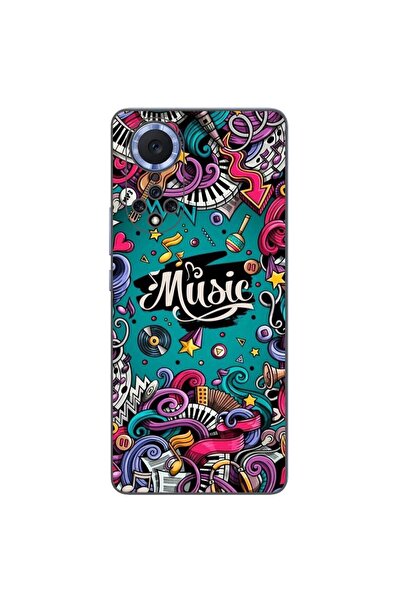 OEM Husa compatibila cu Huawei Nova 9 Silicon Gel Tpu Model Pop Art Music