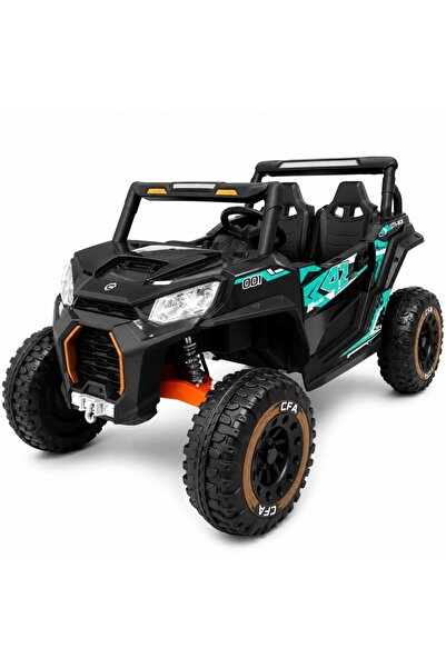 LeanToys Masinuta electrica pentru copii Buggy NEL-913 Black, tractiune integ...
