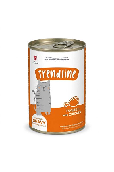 Trendline ‏ Trendline Wet Food for Kittens Chicken in Broth 400g