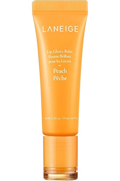 LANEIGE Lip Glowy Balm - Peach, 0.71 oz (Pack of 1)