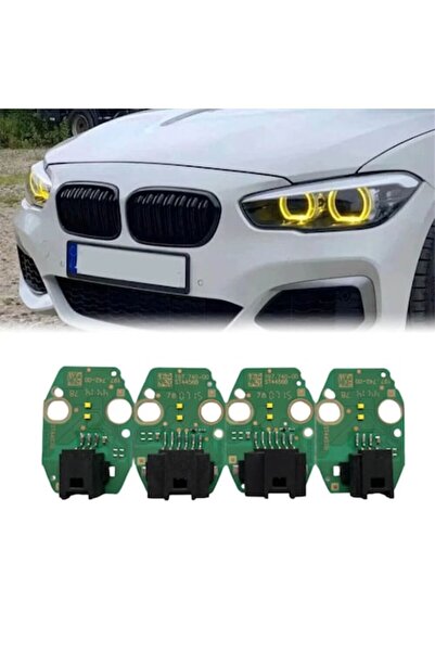 Xentech Light Set de 4 module DRL CSL galbene pentru BMW Seria 1 F20/F21 LCI ...