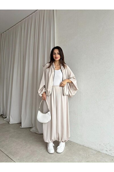 Mooi Butik ALODİ Takım 8518 - Cremă