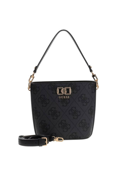 Guess ανθρακί τσάντα ώμου Karnilla Bucket