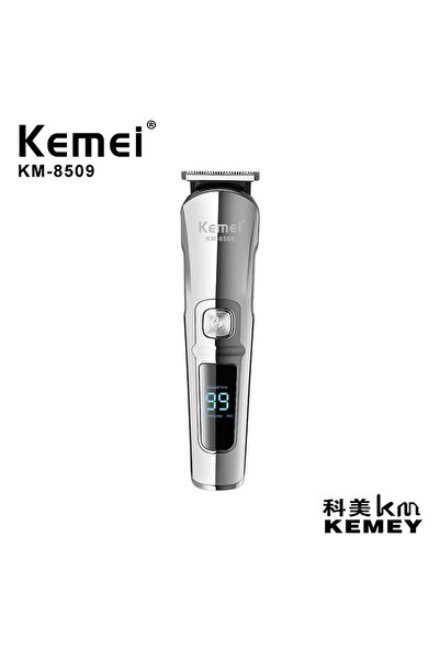 Kemei Professional Hair Clipper KM-8509 Digital Display Rechargeable USB Charging Household Type