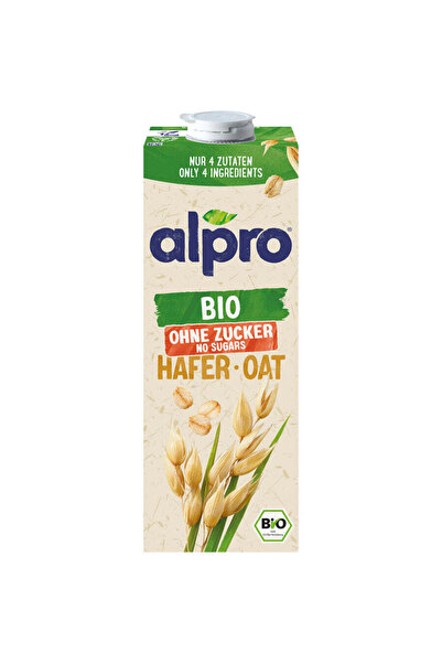 Alpro Βιολογικό Φυτικό Ρόφημα Βρώμης Χωρίς Ζάχαρη 1 λίτρο