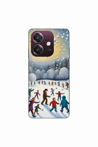 OEM Θήκη συμβατή με Oppo A60 5G, από σιλικόνη gel TPU, με σχέδιο παιδιά που π...
