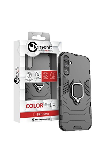 lemontti Husa Ring Armor Samsung Galaxy A25 / A24 Negru