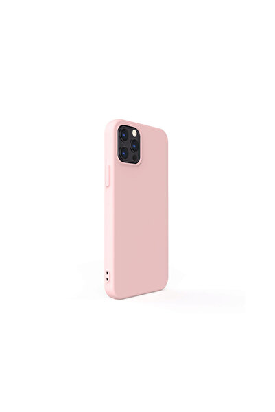 lemontti Husa iPhone 12 Pro Max Silicon Soft Slim Pink Sand