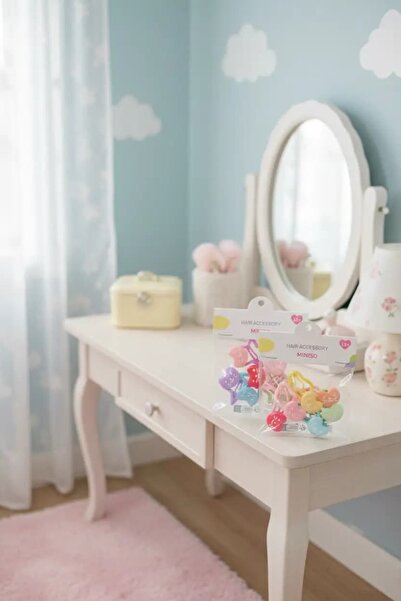 Miniso مشابك على شكل بطة لطيفة مرخصة للاستخدام، عبوة من 5 قطع - إكسسوار للحقا...