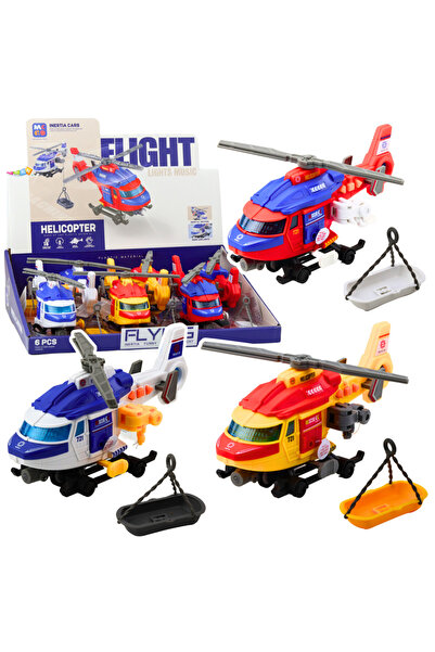 LeanToys Elicopter cu telecomandă cu sursă de alimentare + Accesorii diverse