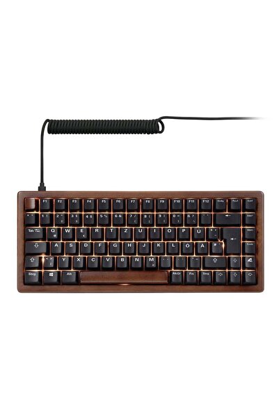 SHARKOON Gaming Tastatur Skiller SGK50S3 Wood schwarz