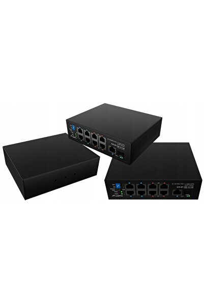Lanberg SWITCH LIGHT INDUSTRIAL POE 4XBT 4XAT SFP+ETH DIN NIEZARZƒÑDZALNY FAS...