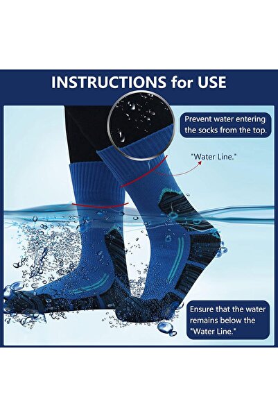 Other Waterproof Breathable Socks, [SGS Certified], Unisex New We hike. Trekk...
