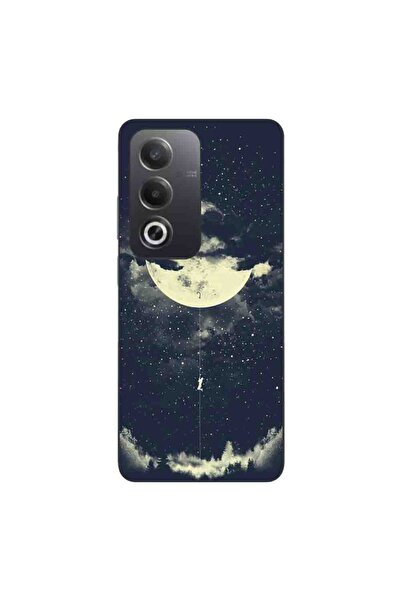 OEM Husa compatibila cu Oppo A80 Silicon Gel Tpu Model Moon Climbing