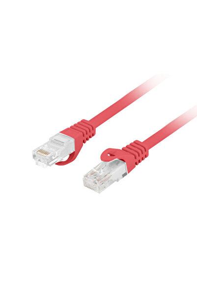Lanberg Patchcord UTP kat.6 2m LSZH CU fluke passed czerwony