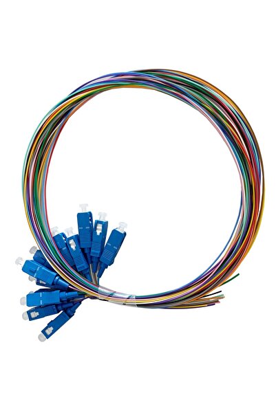 Lanview Pigtail SC/UPC 9/125 OS2 G657A1, 0.9mm, 2meters PVC(Grade C) Easy str...