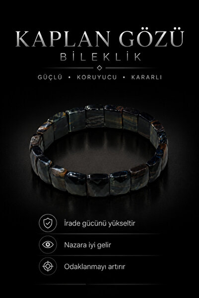 OSMANLI DOĞAL TAŞ Kaplan Gözü bileklik