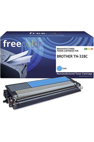 Freecolor Toner Brother TN-328C cyan 6000 pagini recondiționat