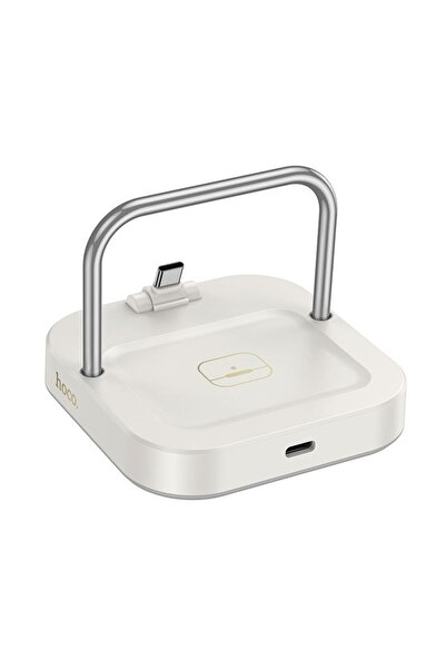 hoco. HOCO ≈Încărcător de birou 2 în 1 Tip C + ≈Încărcare wireless 5W PD QC 3...