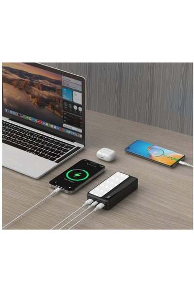 Rebeltec Powerbank P20 LCDPD LAMP 20 000mAh, lampă LED integrată cu funcție d...