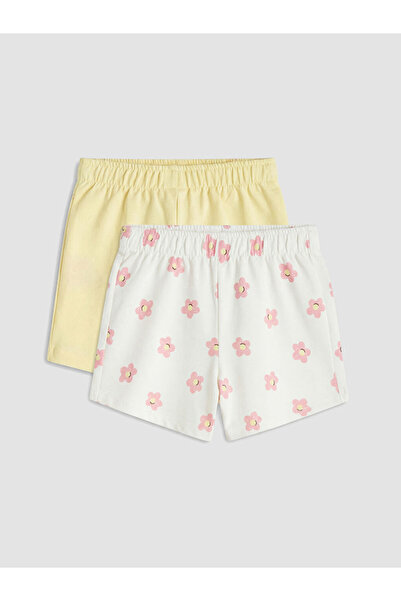 LC Waikiki Timeless Clothing & Timeless Choices Baby Girl Shorts with Drawstr...