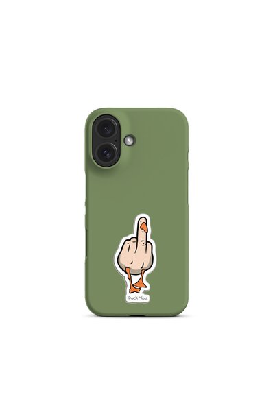 KaffCase Duck You Designed Phone Case Compatible with iPhone 16