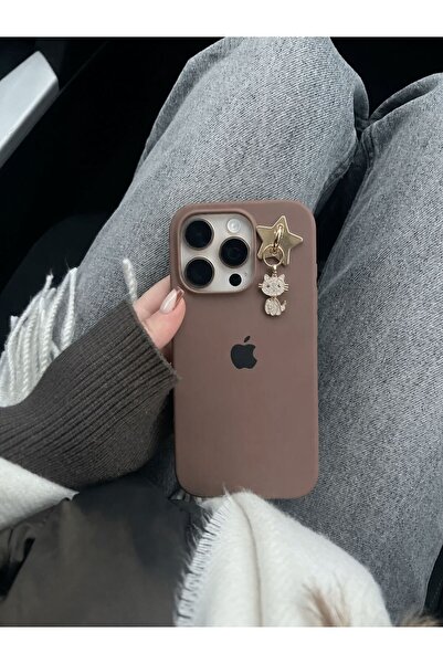 MonCheriAccessoire Gold Renkli Full Taşlı Kedi Figürlü Telefon Charmı