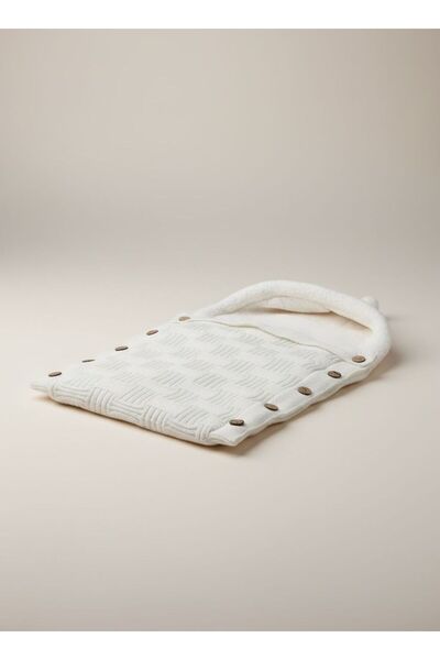 Nio Lua Knitwear Welsoft Plush Lined Baby Swaddle Blanket