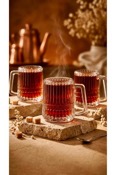 Maloria Melek Kulplu Çay Fincanı | 200ml - 6'lı