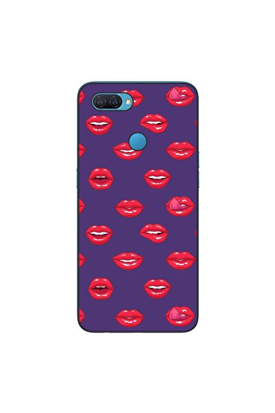 OEM Husa compatibila cu Oppo A12 Silicon Gel Tpu Model Buze Pattern