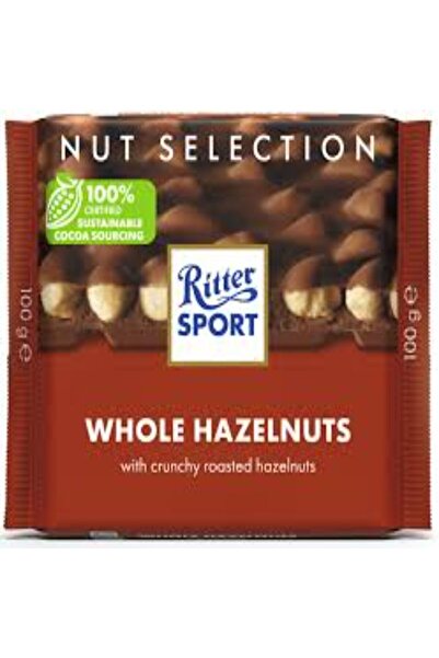 Ritter Sport جوز البندق الكامل 100 جرام × 12
