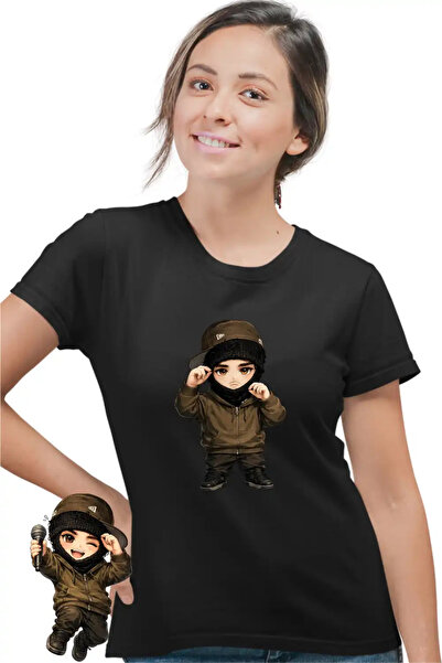 OEM Yeat Chibi Trap Rage Музикална дамска тениска