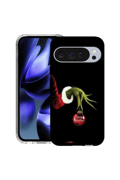 bestcase ¬Æ Husa pentru Google Pixel 10 / Pixel 10 Pro cu Design Xmas Grinch,...