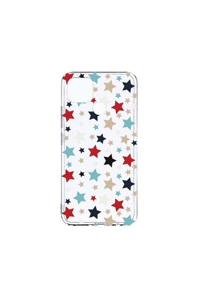 bestcase Husa BestCase¬Æ Clear Silicon 2MM, Compatibila Cu Realme 7i, Stars, ...