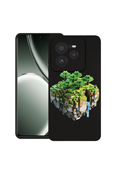 bestcase ¬Æ Husa pentru Realme GT 7 Pro cu Design Minecraft, TPU Mat Ultra Sl...