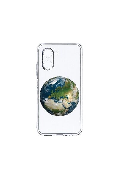 bestcase Husa BestCase¬Æ Clear Silicon 2MM, Compatibila Cu Realme C33, Earth,...