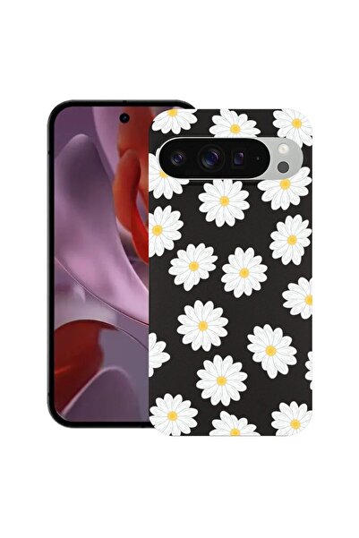 bestcase Θήκη για Google Pixel 9 Pro XL, Χαρούμενα Λουλούδια Μαργαρίτες, Λεπτ...