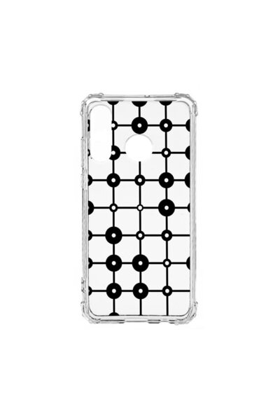 bestcase Husă Antișoc din Silicon Compatibilă cu Huawei P30 Lite, Linii, Prot...