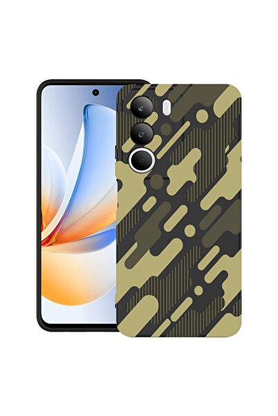 bestcase Θήκη για Realme C71 με Σχέδιο Πράσινου Καμουφλάζ, TPU Ματ Εξαιρετικά...
