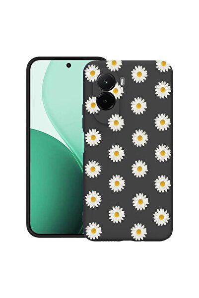 bestcase Υπέρλεπτη Θήκη TPU Συμβατή με Poco M7, με Σχέδιο Μαργαρίτας, 3119618...