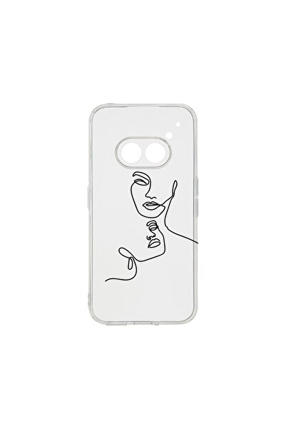 bestcase Husă transparentă din silicon de 2MM, compatibilă cu Nothing Phone 2...