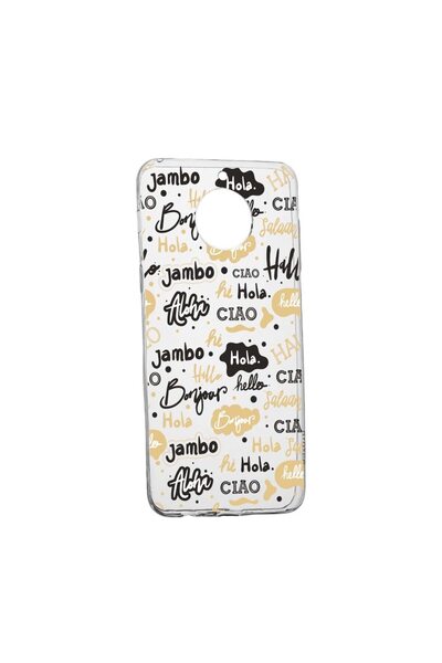 bestcase Husa Silicon Compatibila Cu Nokia C30, Hello, rezistenta la uzura, T...