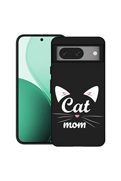 bestcase ¬Æ Husa TPU Ultra Slim Compatibil cu Google Pixel 8, cu Design Cat M...