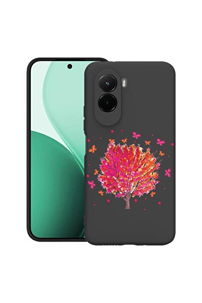 bestcase ¬Æ Husa TPU Ultra Slim Compatibil cu Poco M7, cu Design Butterflies ...