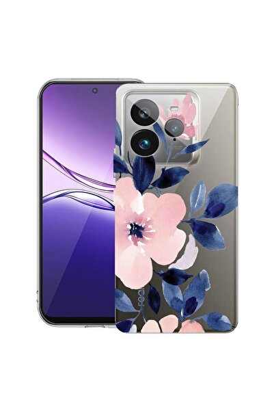 bestcase Husă pentru Realme GT 7 Pro cu design Colecția Culori Pastel Flori, ...