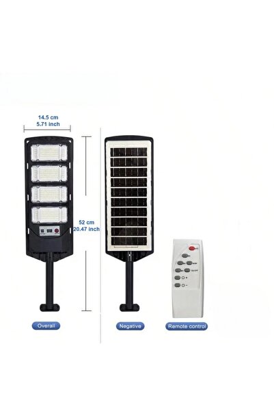 Choice مصباح LED شمسي فائق السطوع بقوة 10000 واط و48 مليون لومن، إضاءة خارجية...